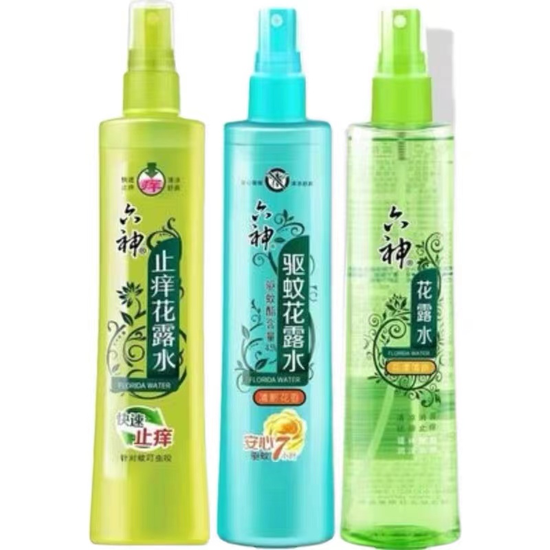 【拍一发三】六神花露水180ml*3瓶