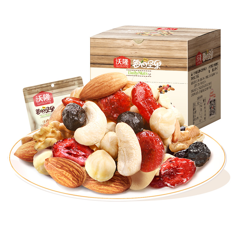 沃隆每日坚果175g*5盒