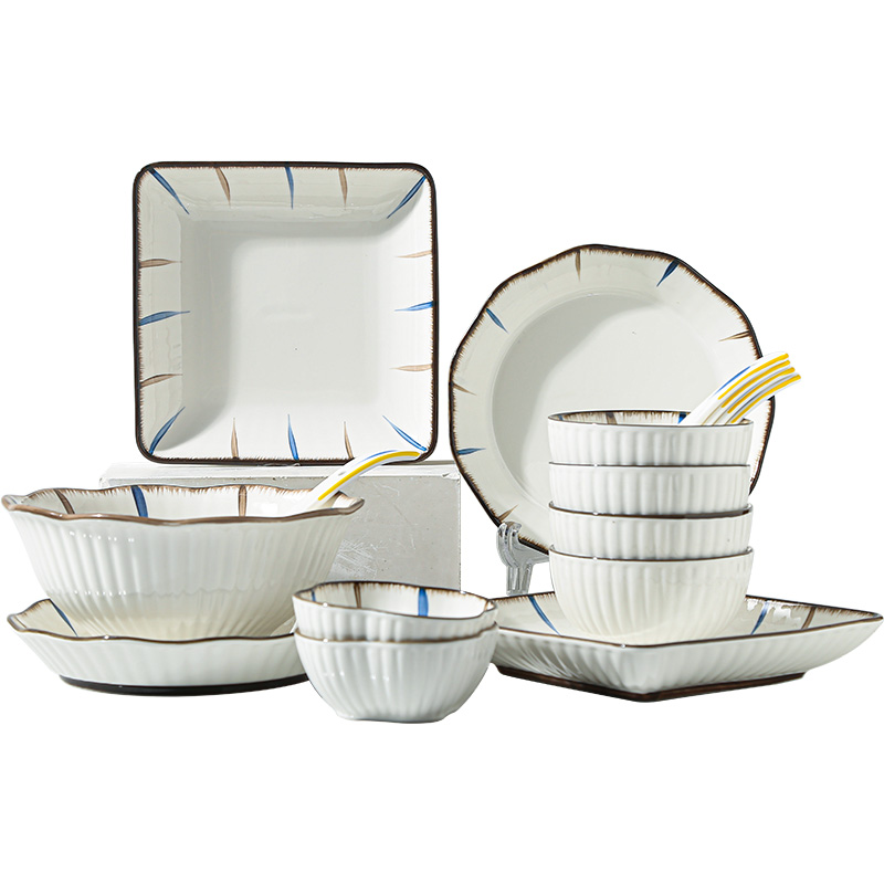 【蜜蜂生活节】日式碗筷餐具碗碟套装