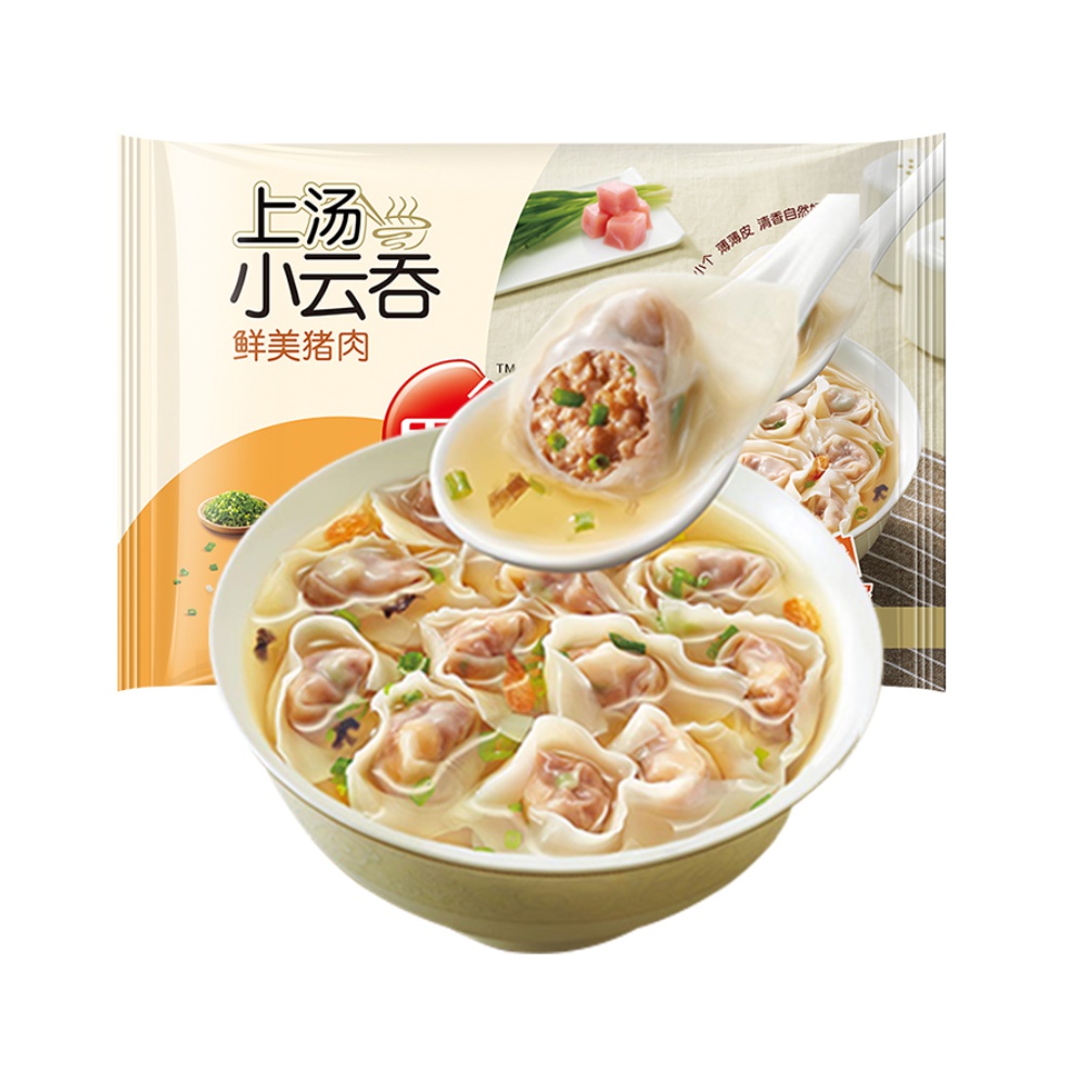 思念上汤小云吞馄饨速食400g*4