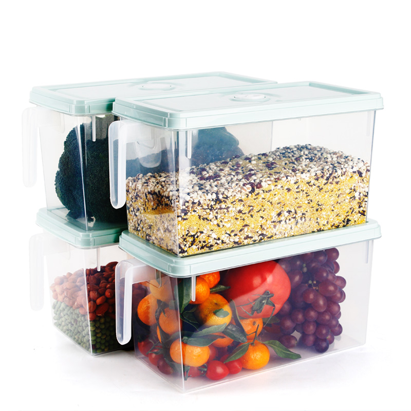 可签到！冰箱食物保鲜收纳盒1层一盖