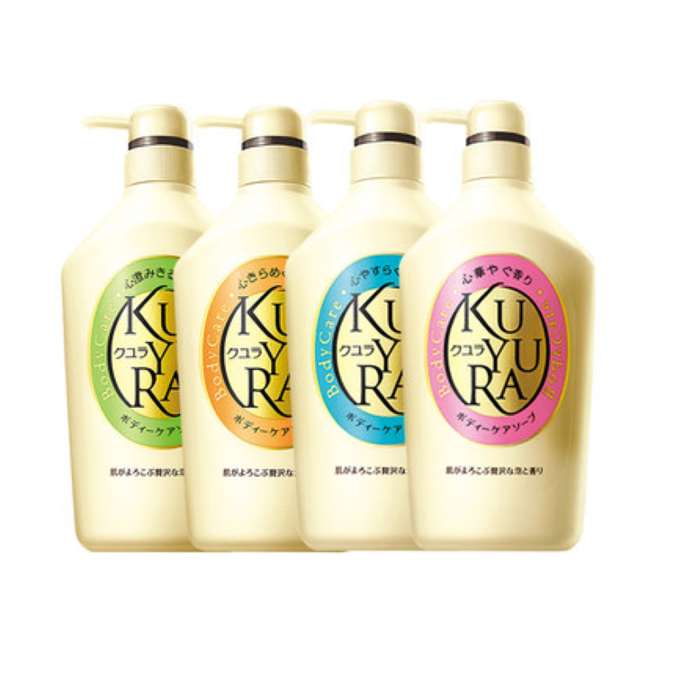 【拍3件】可悠然美肌沐浴露550ml*3瓶