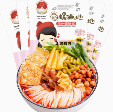 19.9元包邮！螺满地 含螺肉螺蛳粉330g*5袋