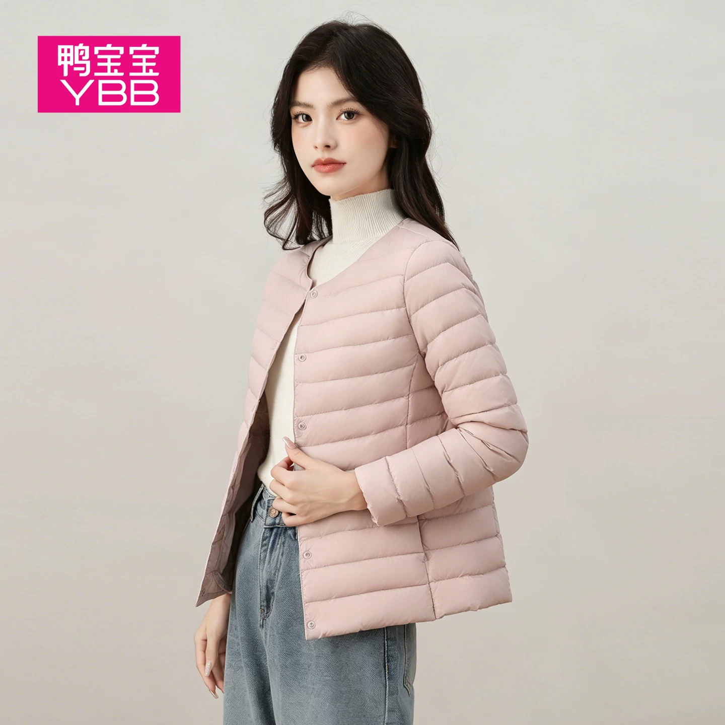 鸭宝宝羽绒服90%白鸭绒1件
