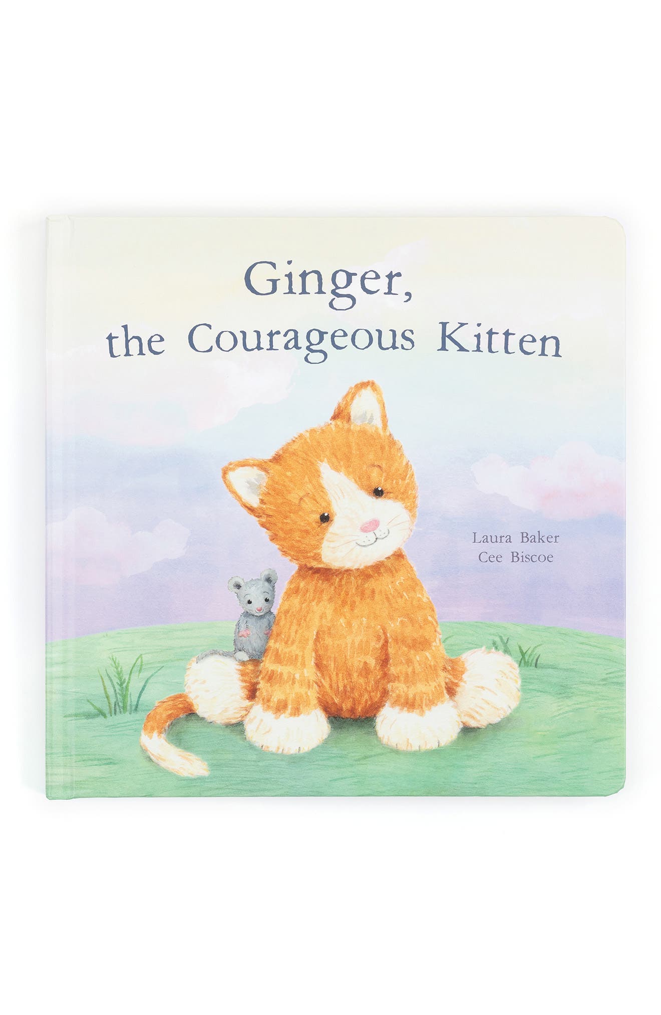 Jellycat 'Ginger the Courageous Kitten' Board Book