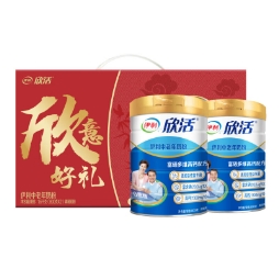 89元包邮！伊利 欣活中老年奶粉800g*2罐