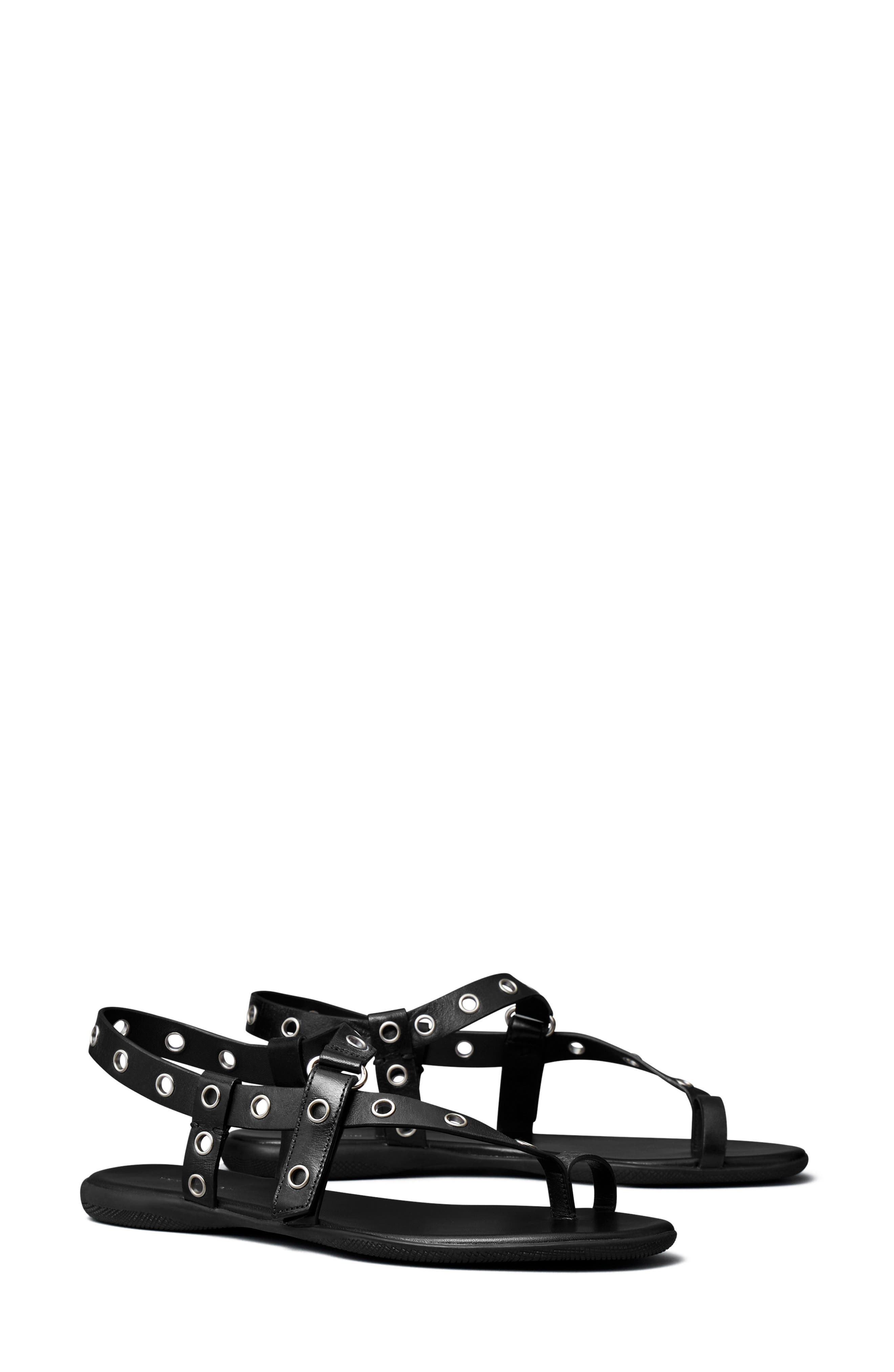 Tory Burch Eyelet Toe Ring Sandal