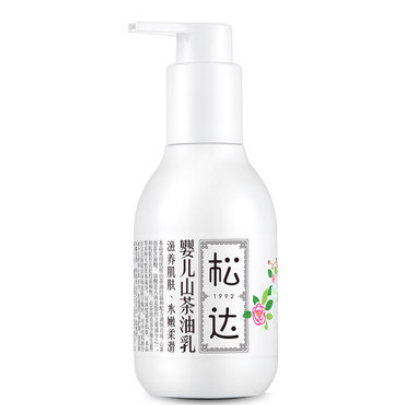 29.9元包邮！松达 婴儿护肤山茶油乳128g