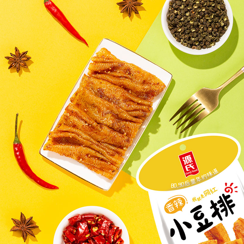 源氏小豆排辣条30g*10包