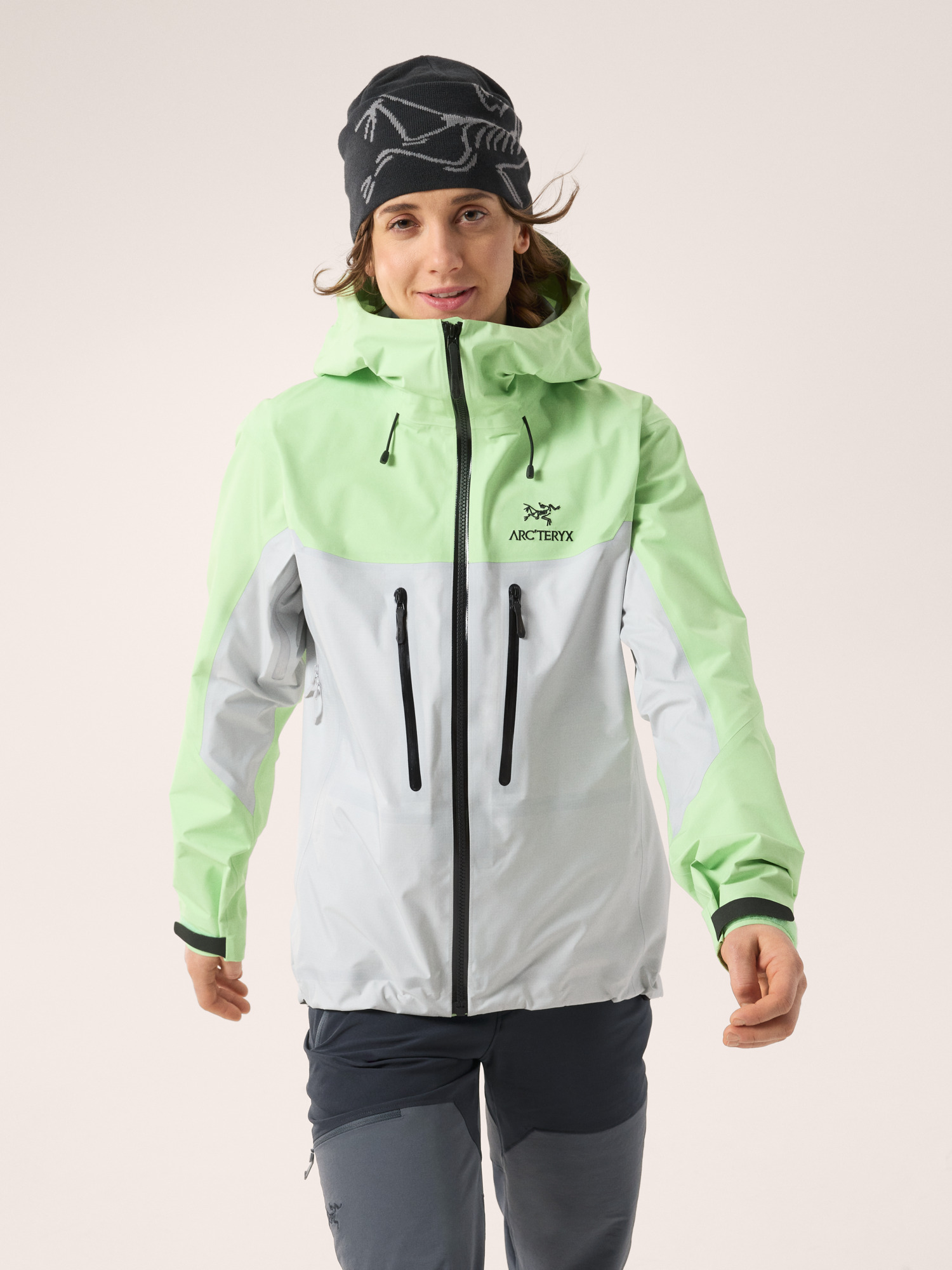 Arcteryx Alpha 始祖鸟男士夹克 Phosphorescent / Solitude XL