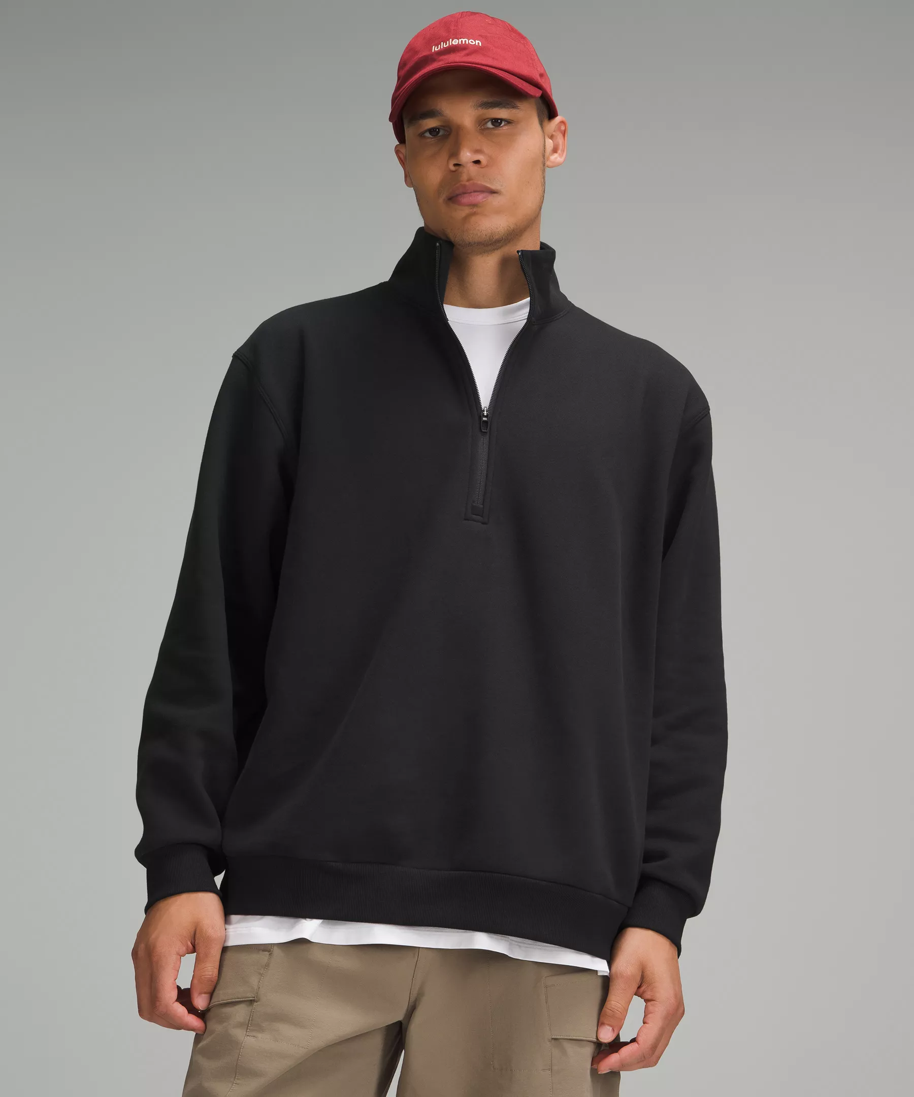 Lululemon Steady State男士卫衣 Black L