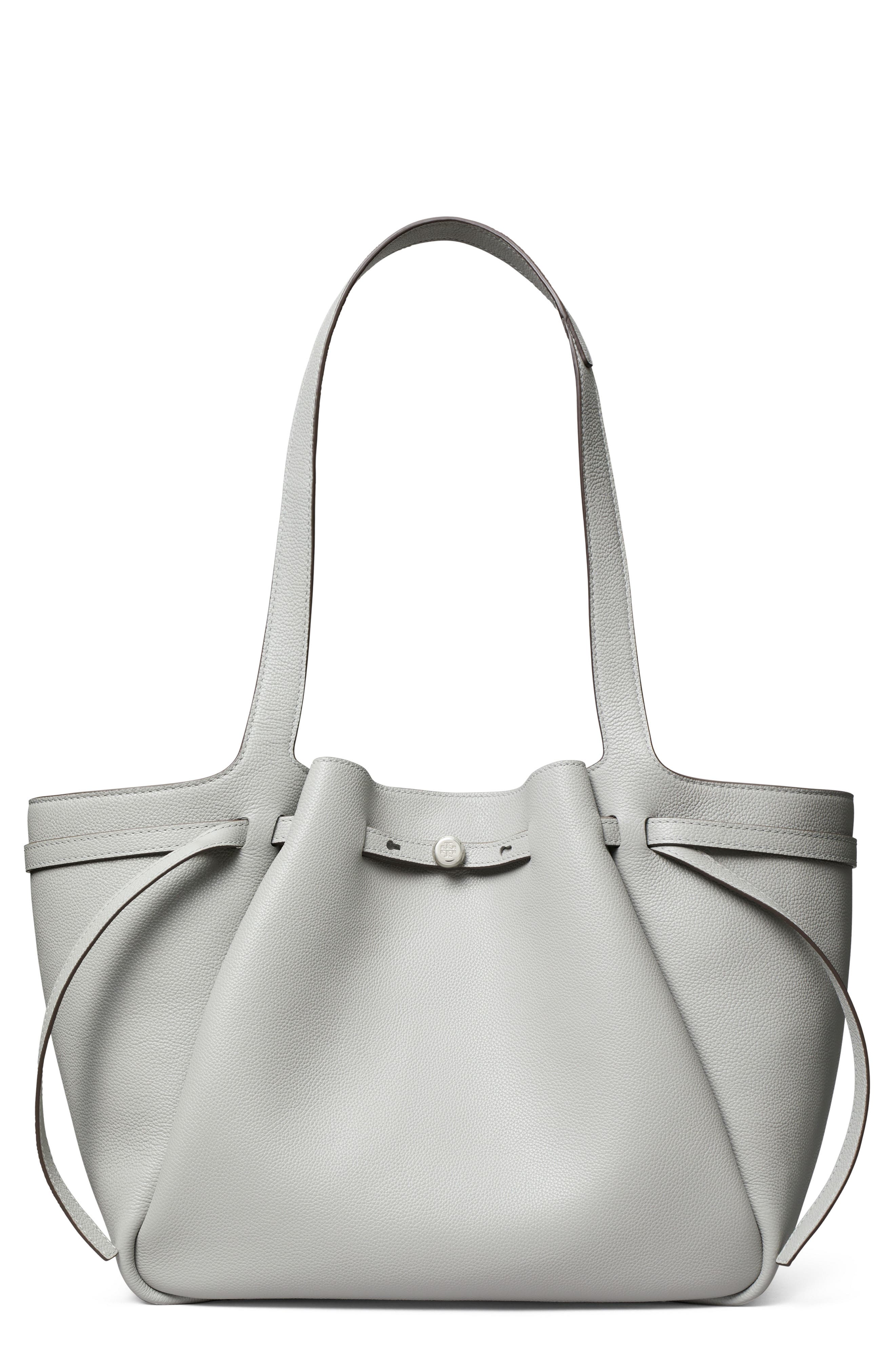 Tory Burch Romy Pebble 汤丽柏琦托特包 Light Granite