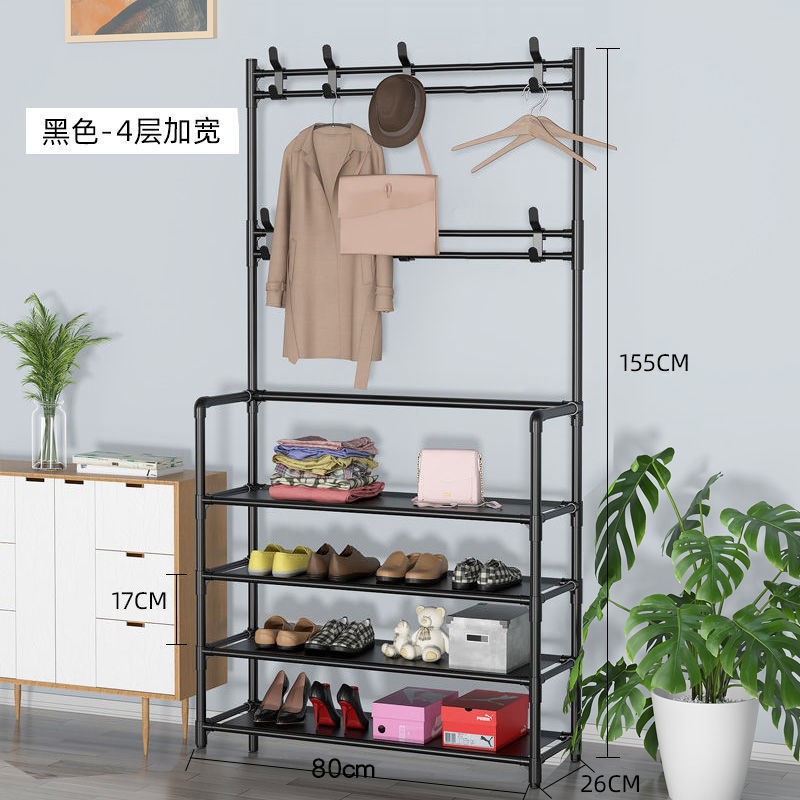 简易多层防尘收纳柜多功能鞋柜