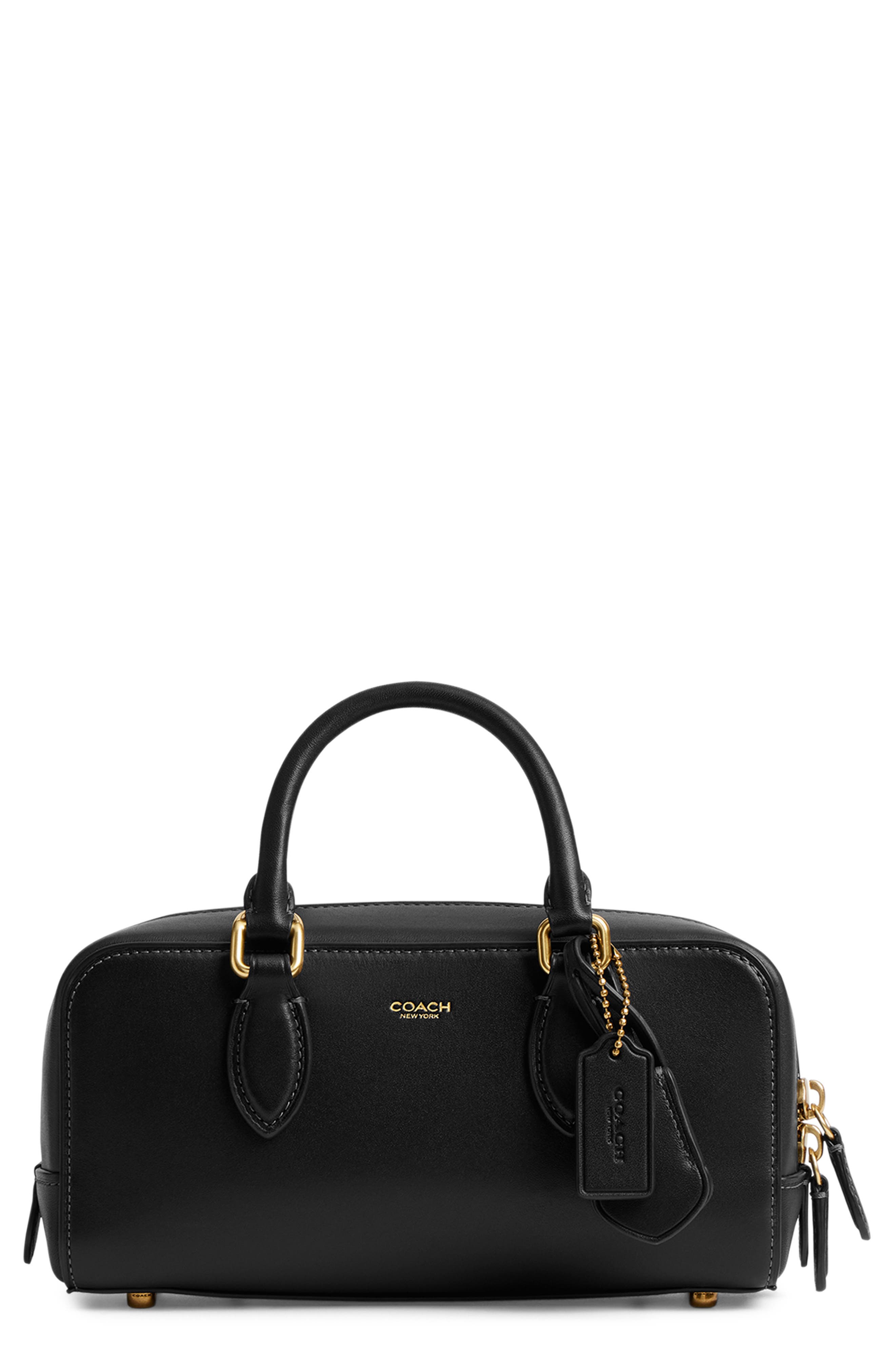 COACH Bowery Leather Satchel