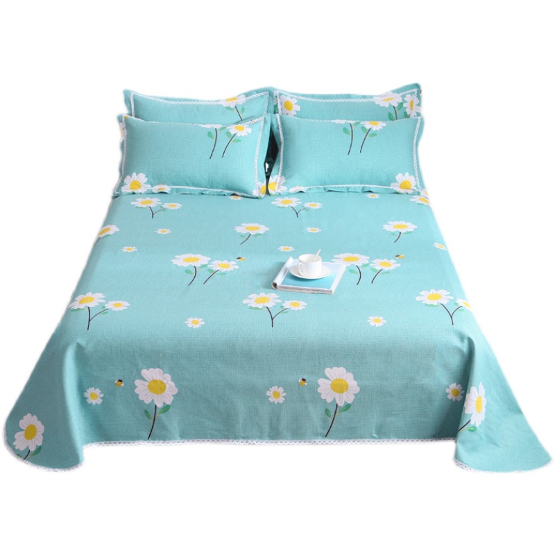 【思敏瑞】新款纯棉老粗布凉席三件套