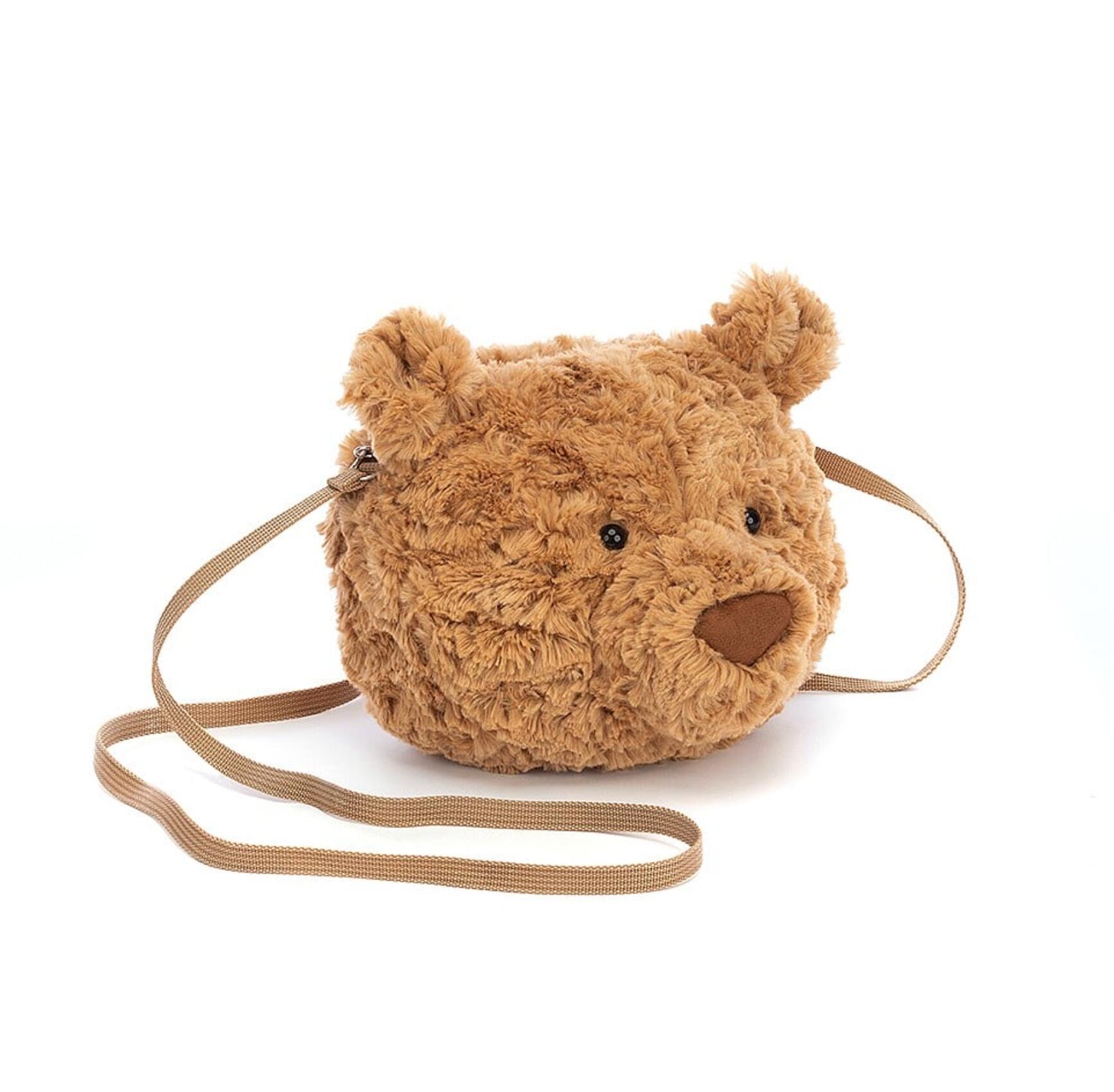 Jellycat Bartholomew Bear Bag熊头包BAR4BBR
