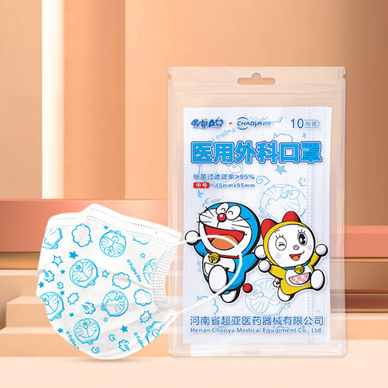哆啦A梦联名款医用外科口罩30片