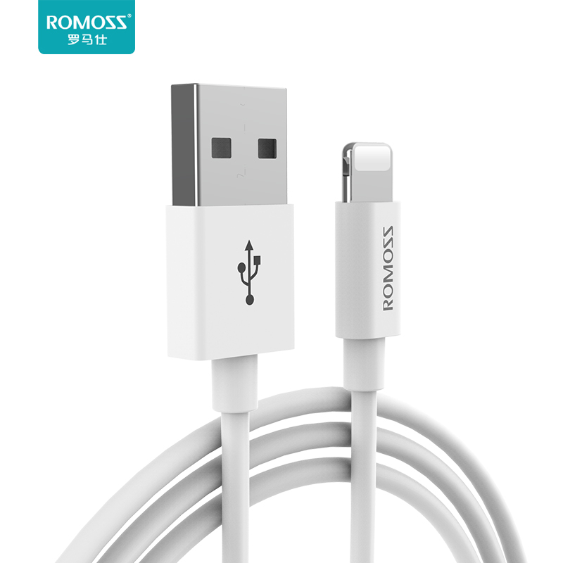 【罗马仕旗舰店】苹果快充数据线1米