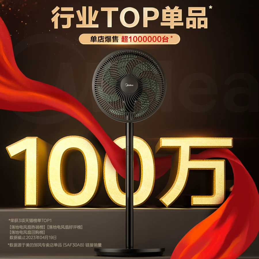 美的电风扇 110 元