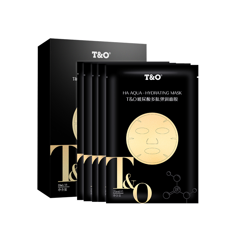 T&O！玻尿酸多肽面膜10片