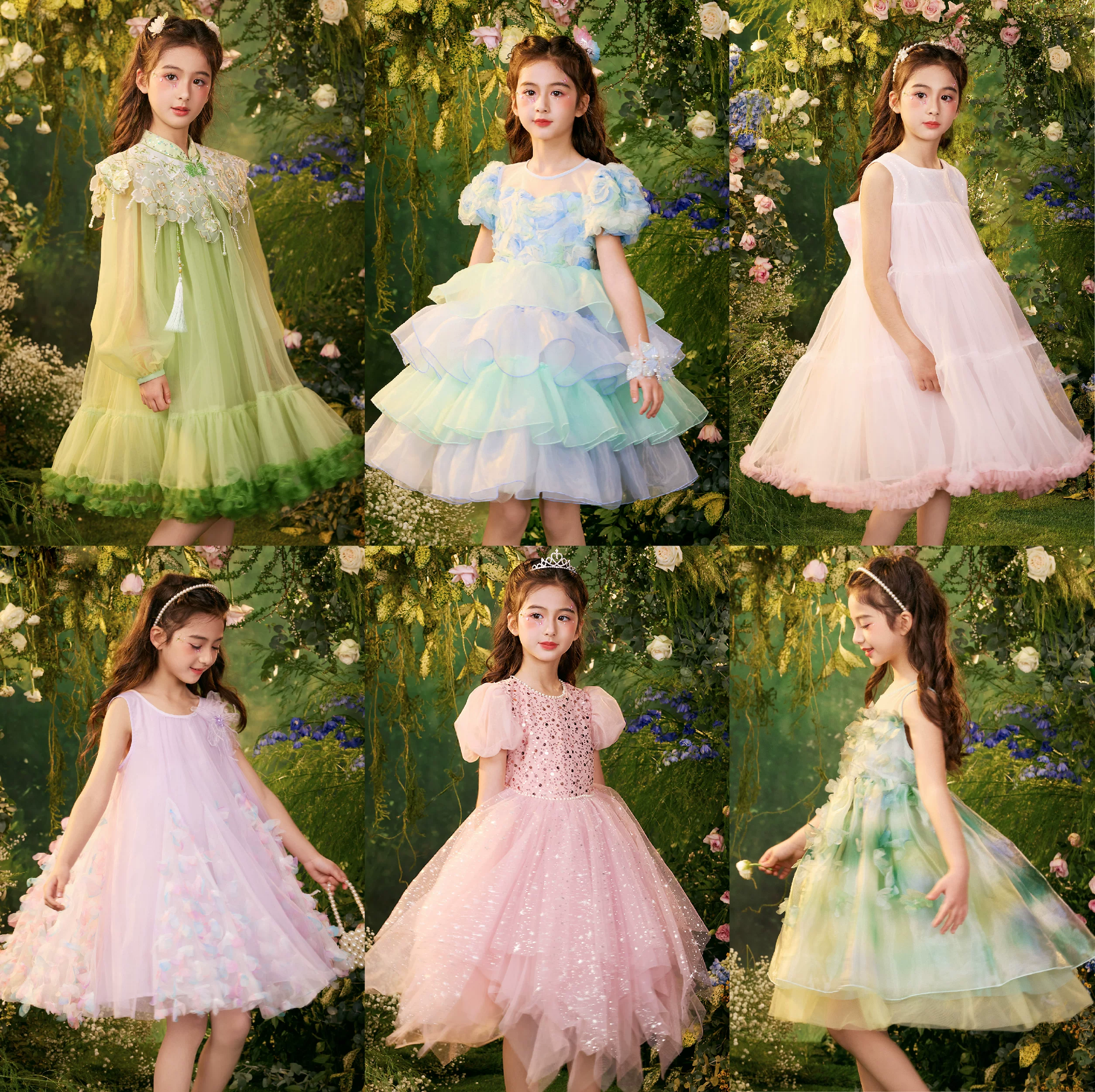 【Banba半芭】新款女童连衣裙套装集合链接