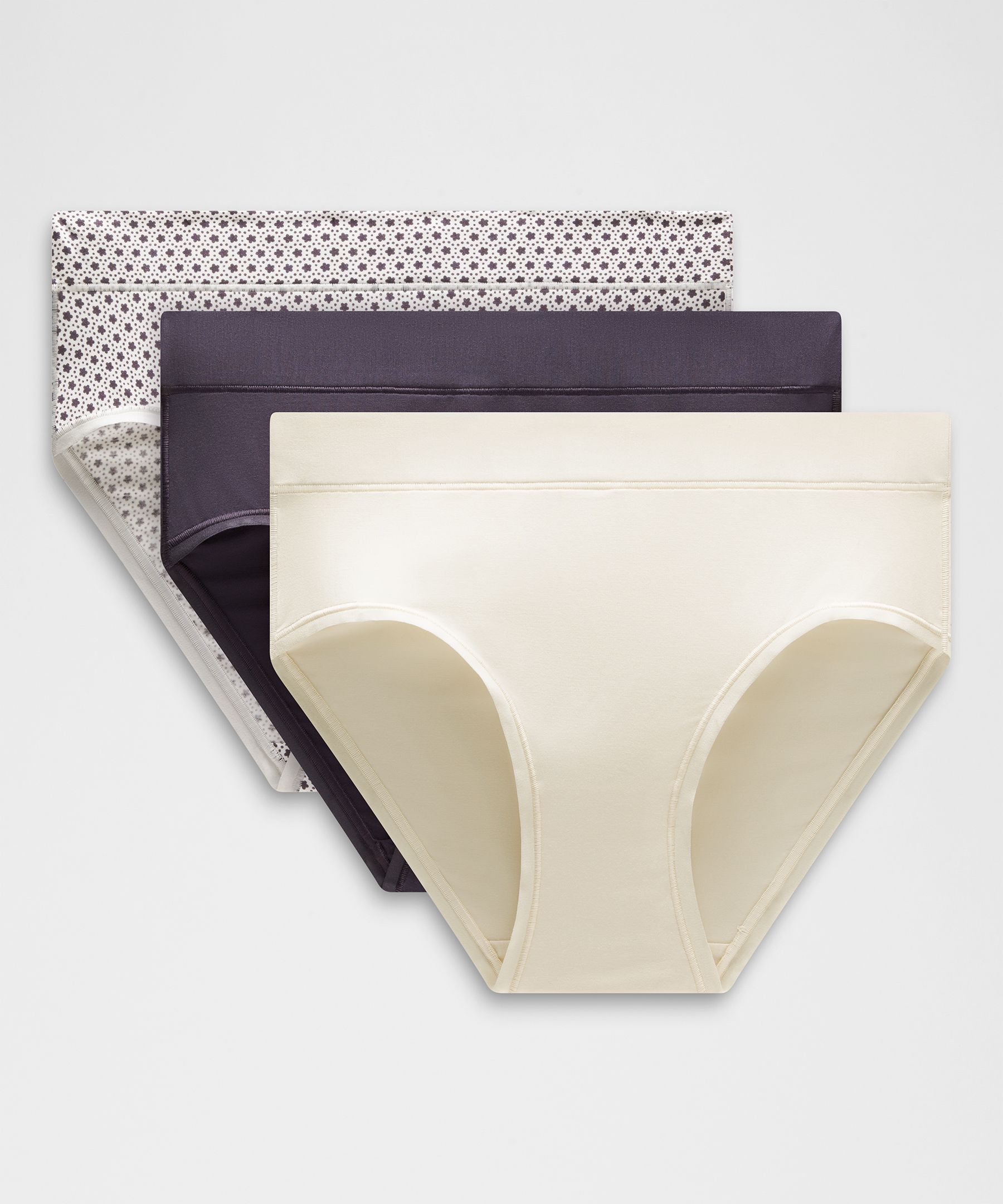 Lululemon UnderEase High-Rise Bikini Underwear *3 Pack