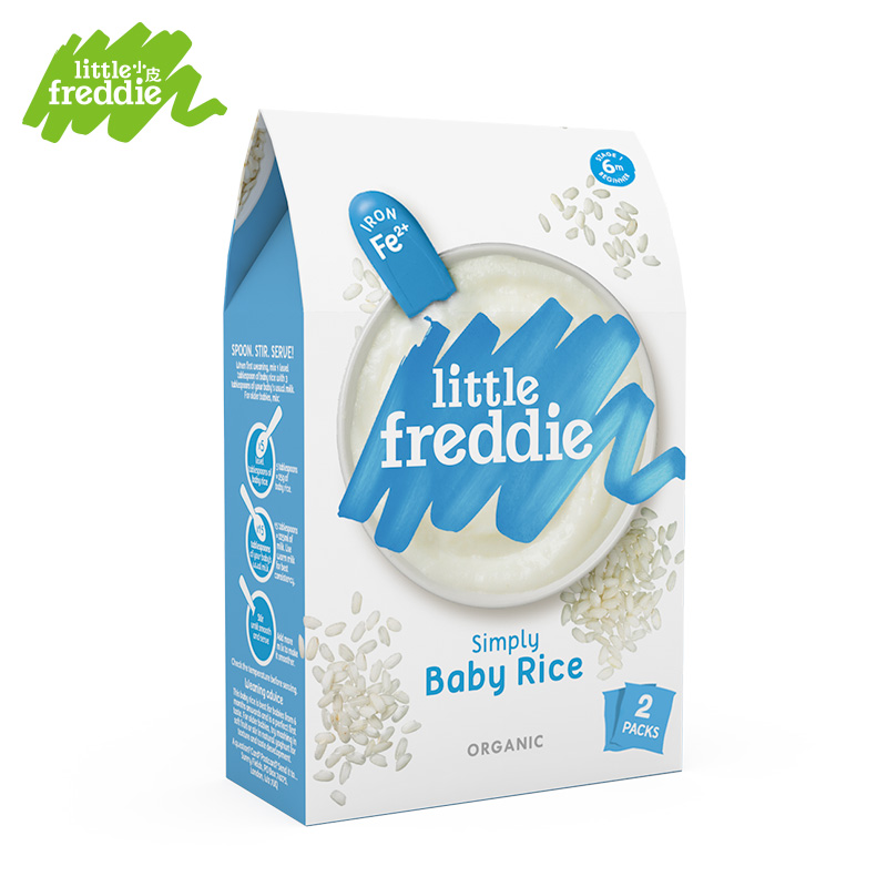 进口 小皮高铁原味有机米粉160g