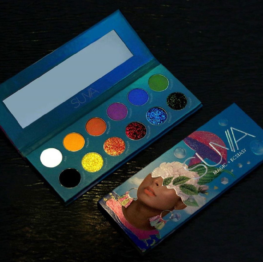 眼影|suva beauty推出magic ecstasy12色眼影盘