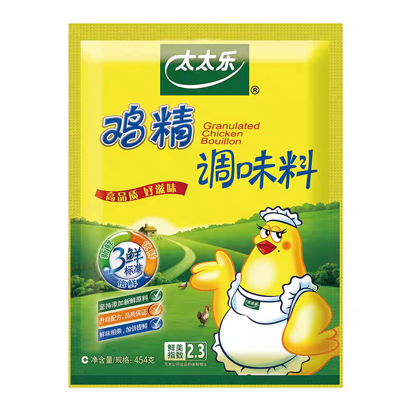 太太乐三鲜鸡精调味料454g袋煲汤炒菜煮面火锅点心家用调味品