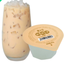 6.8元包邮！禧小饮 原味椰果粒杯 40g*10杯