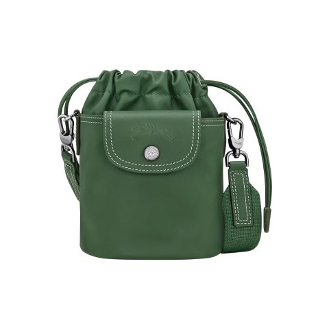 Longchamp Le Pliage Xtra 皮革水桶包 XS