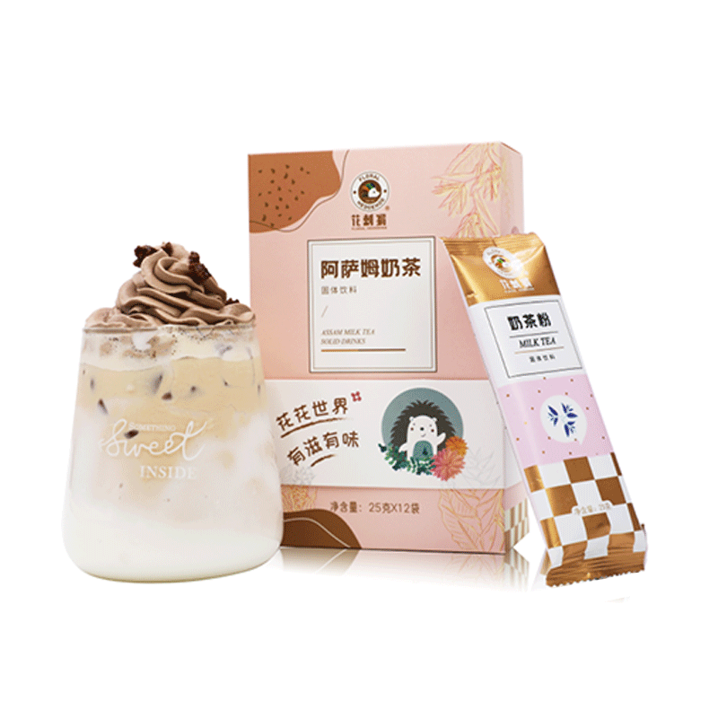 【阿萨姆】速溶奶茶粉25g*12条整盒