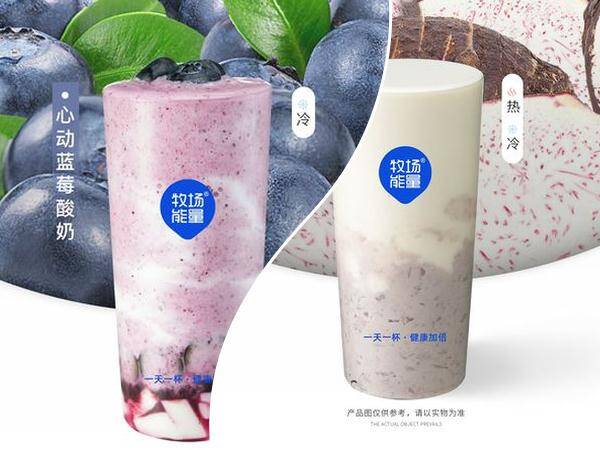 厚芋泥奶绿+心动蓝莓酸奶双杯兑换券，券后价仅需26.90元