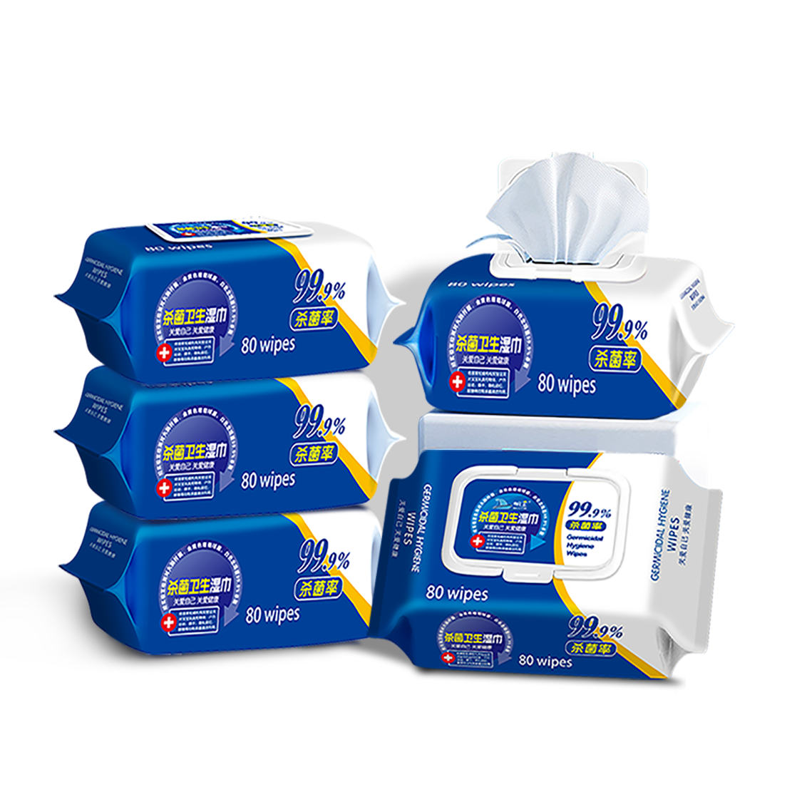 【帆王】婴儿杀菌消毒湿巾3包