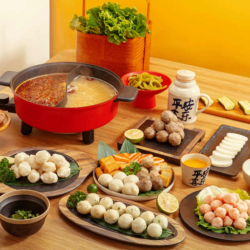 【任选10件包邮】三全火锅牛肉墨鱼丸子