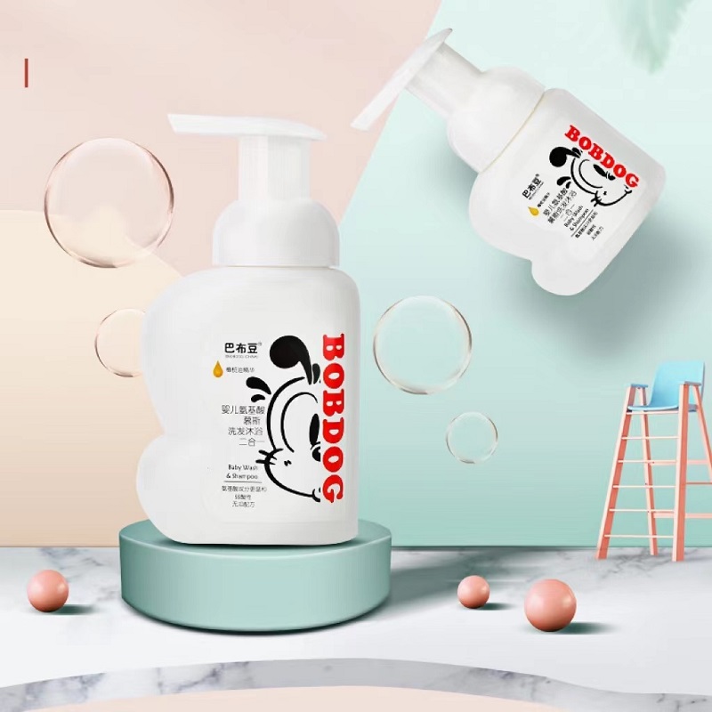 【可签到】巴布豆婴儿童沐浴露洗发水二合一