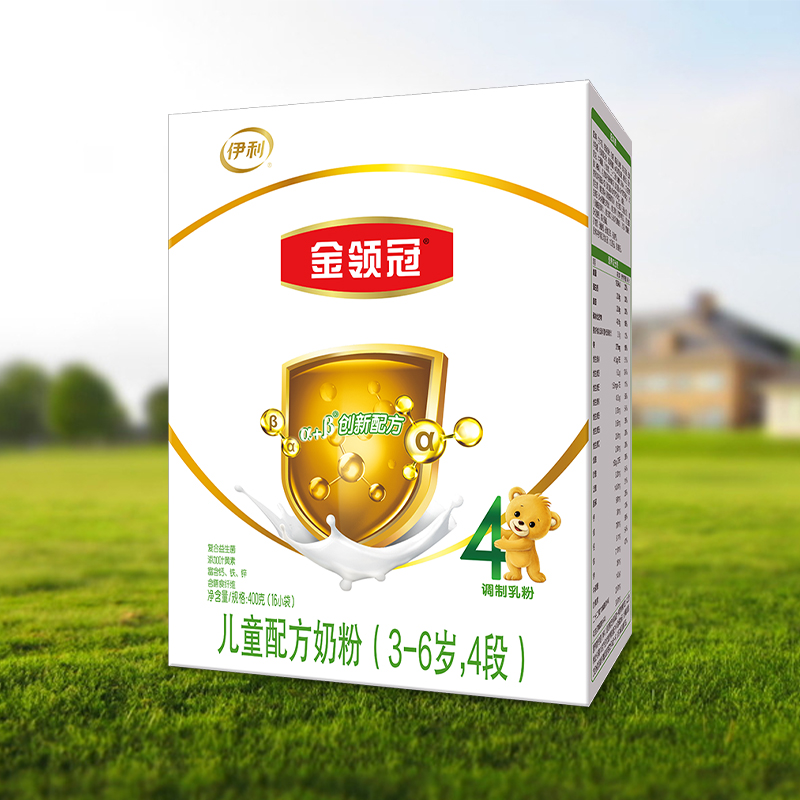 伊利金领冠婴幼儿奶粉金领冠4段400g