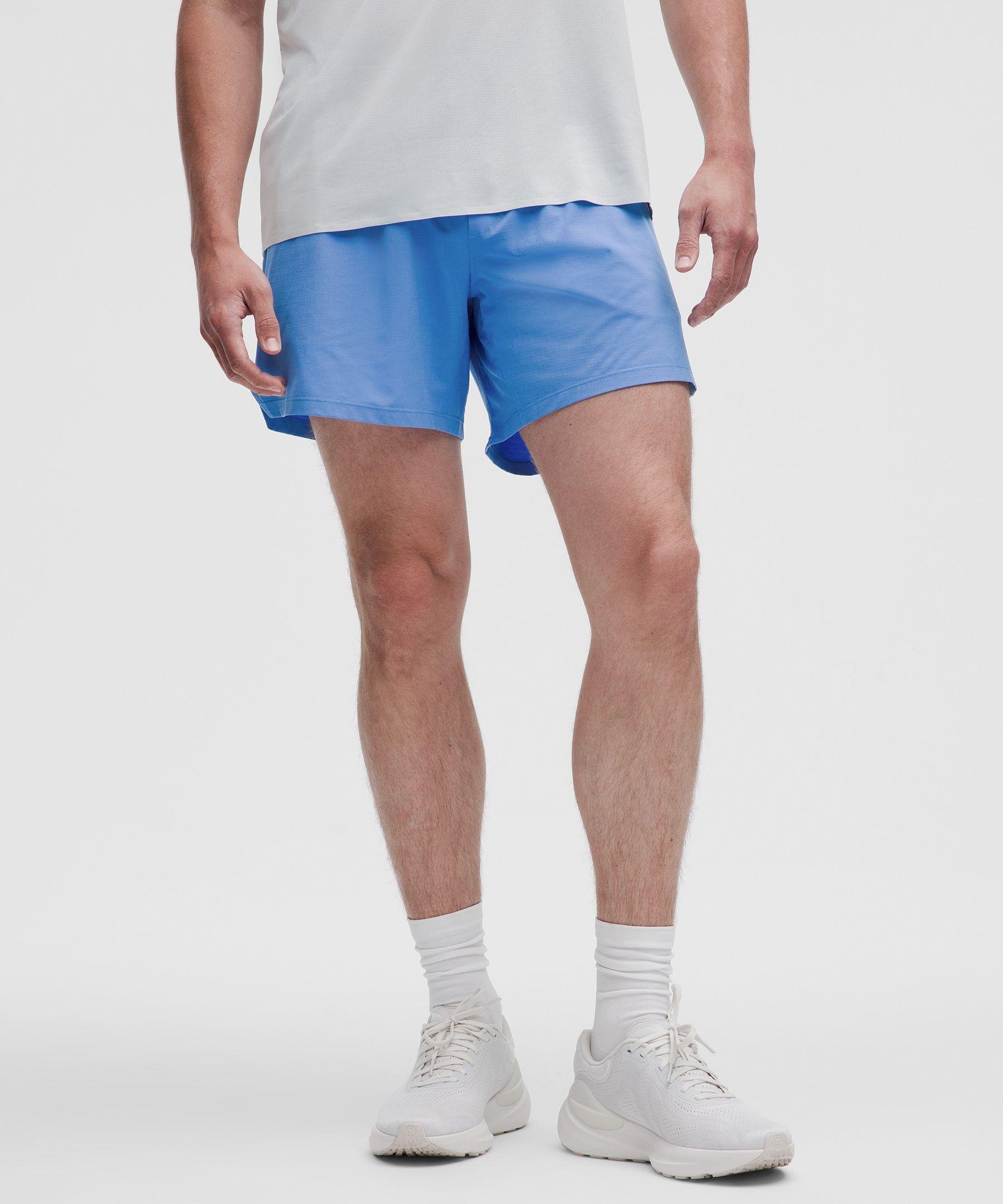 Lululemon Mile Maker Run Crew Ripstop Lined Short 6
