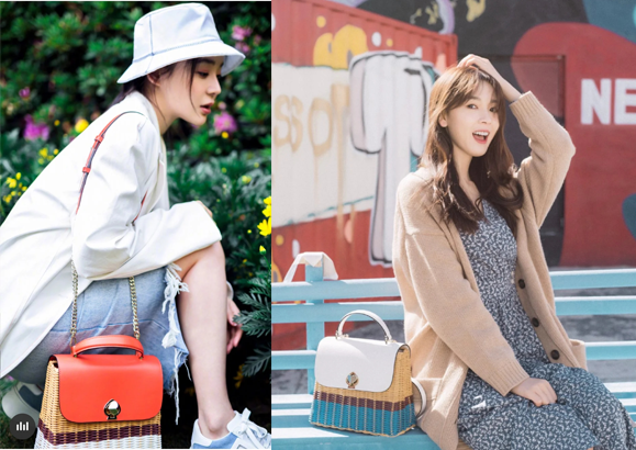 明星同款!kate spade new york春夏必备藤编包