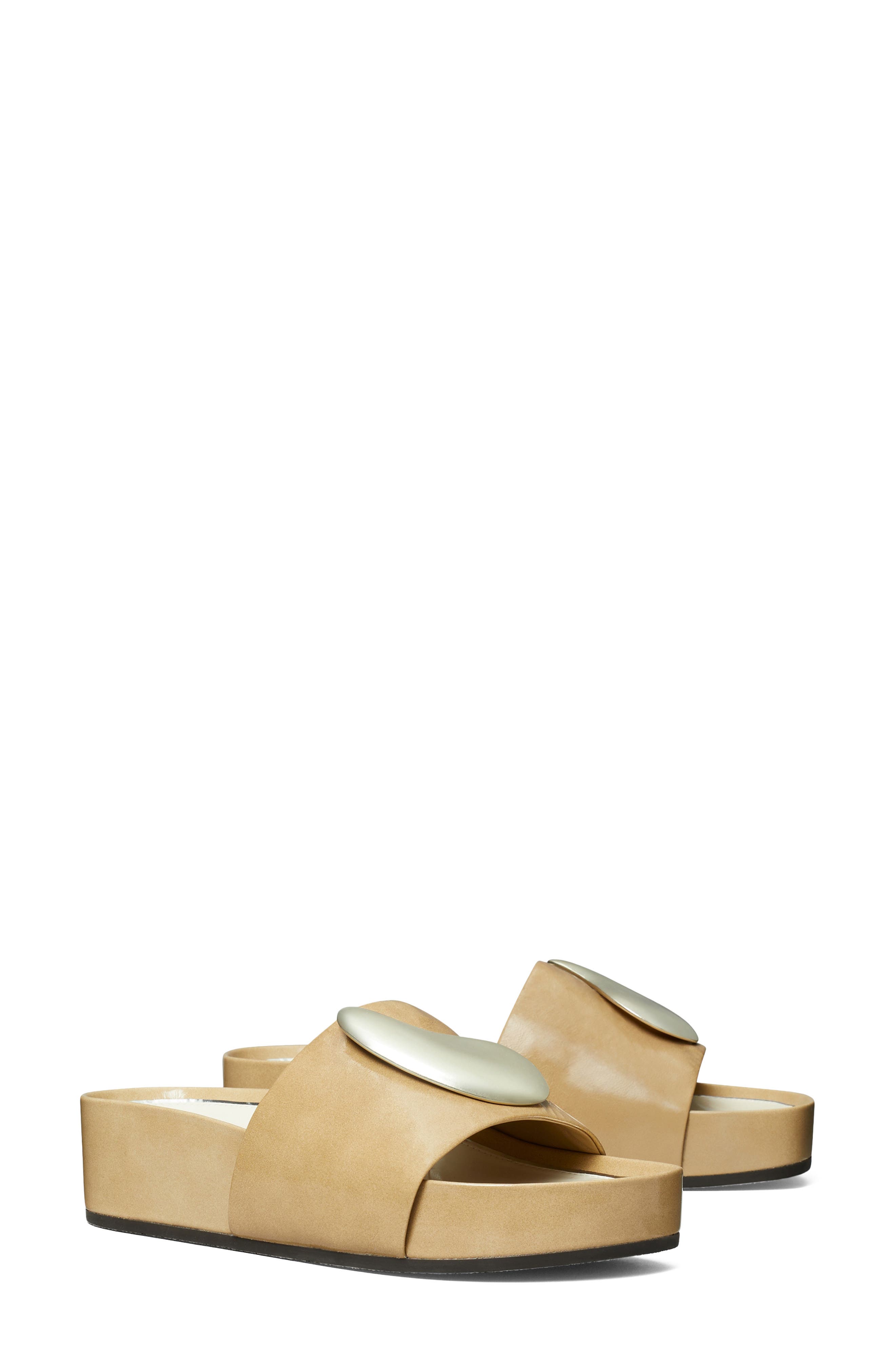 Tory Burch Patos Platform Slide Sandal