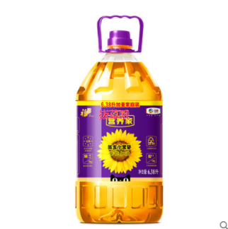 折103.4元！福临门 营养家黄金小黑葵葵花仁油6.38L（需拍2件）
