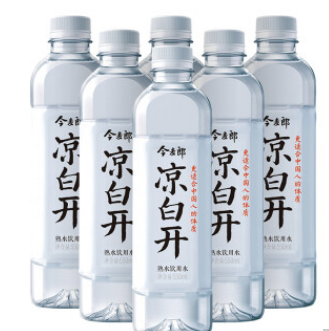 【北京有货】0.99元包邮！今麦郎 凉白开饮用水550ML*6瓶