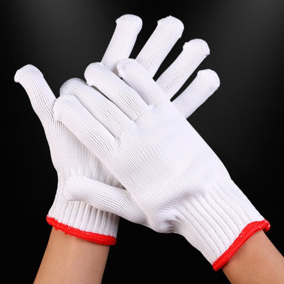 防滑工作劳保加厚线手套12双