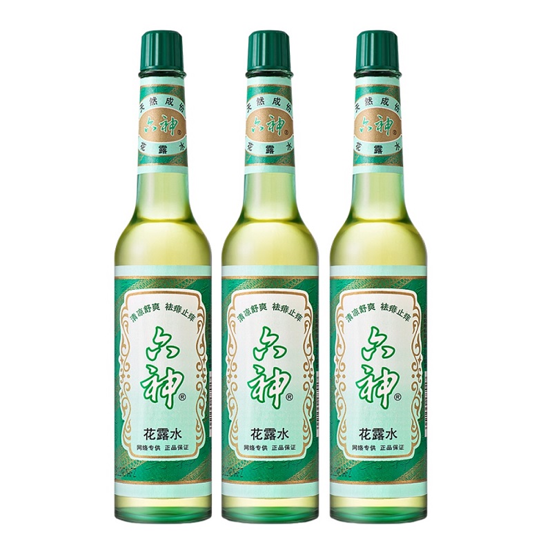 六神花露水经典驱蚊水195ml×3瓶