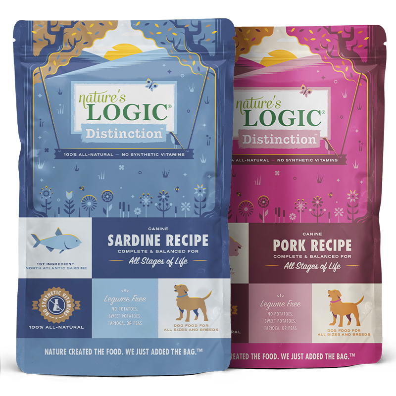 自然逻辑进口高蛋白粮低敏通用型犬粮1磅