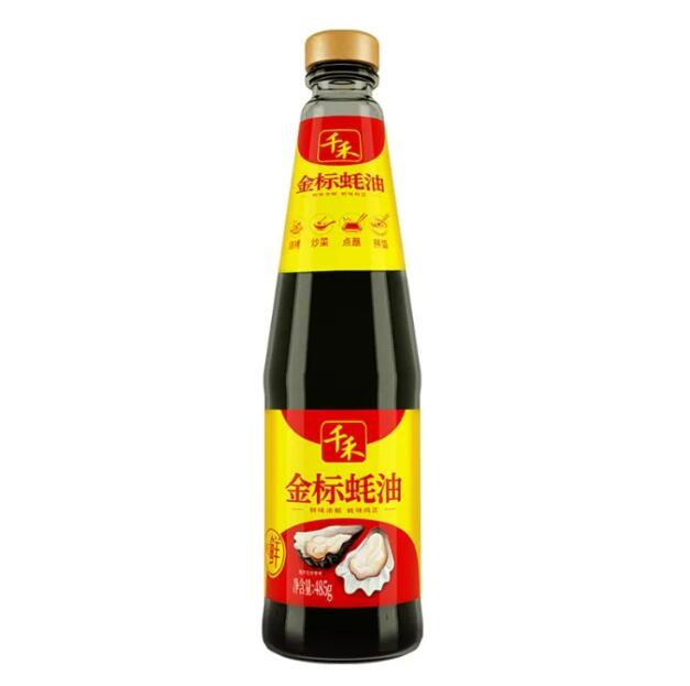 1元（凑单带走）千禾 蚝油 金标蚝油 炒蘸拌焖485g