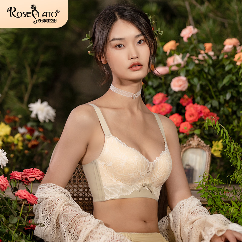 【玫瑰柏拉图】新款春秋蕾丝内衣