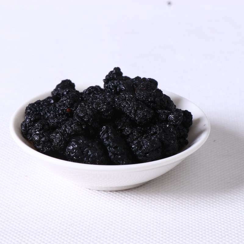 新疆黑桑葚干野生免洗头茬大果400g