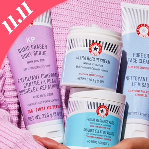 First Aid Beauty美国官网双十一满$50额外78折促销