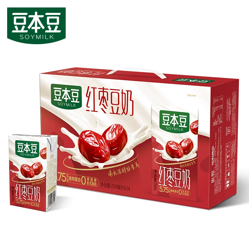 豆本豆唯甄豆奶整箱 25.2-28.2 元